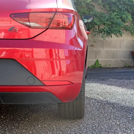 Foto frontal-trasera del eje