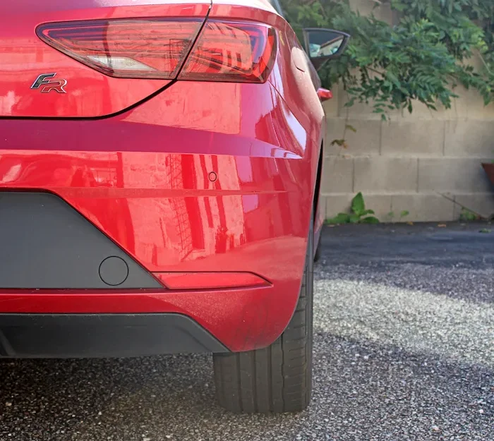 Foto frontal-trasera del eje