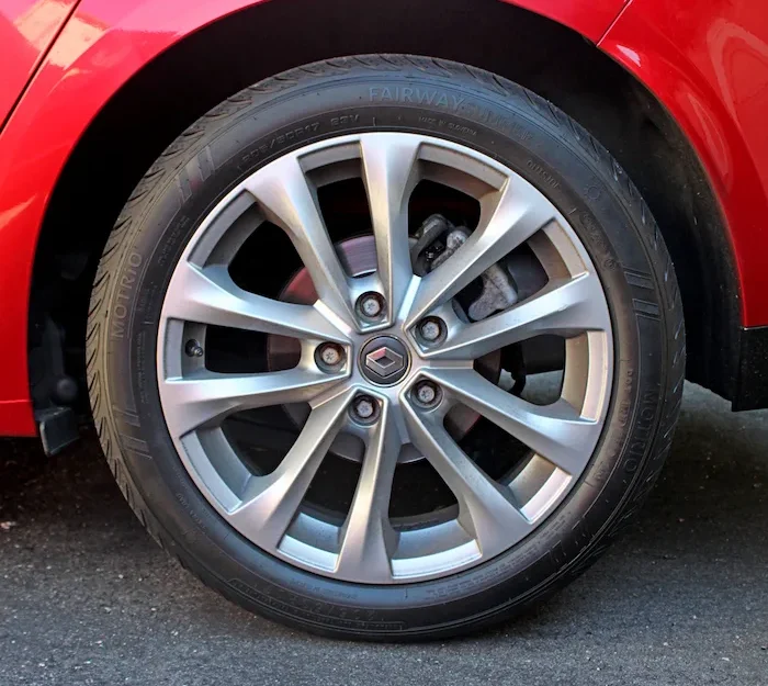 Foto general de neumático para homologación