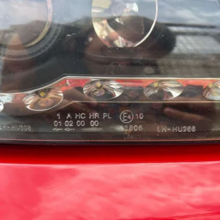 Marcado de faros para homologación