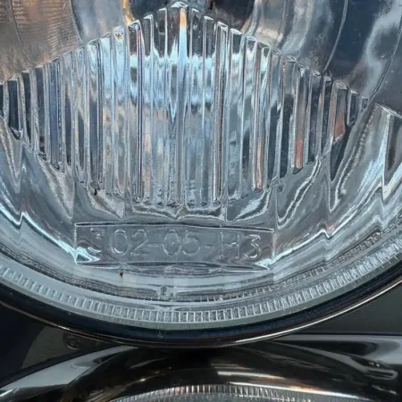 Detalle del marcado de las luces instaladas