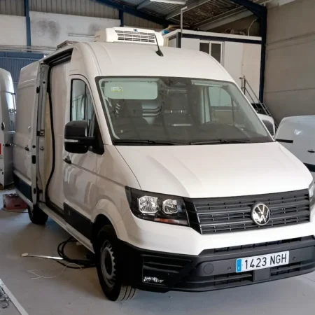 Fotografía general del furgón frigorífico