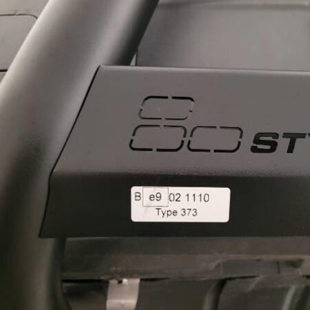 Imagen del código de homologación del mataburros