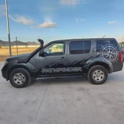 Imagen general del snorkel instalado Imagen general del snorkel instalado